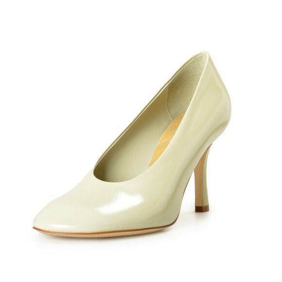 Burberry Women's "Baby Pump" Leather Heeled Pumps Shoes US 6 EUR 36 - Picture 1 of 8